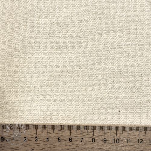 Dekorativna tkanina DOBBY Colored stripe naturel