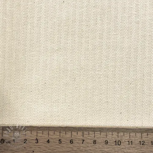 Dekorativna tkanina DOBBY Colored stripe naturel