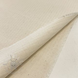 Dekorativna tkanina DOBBY Colored stripe naturel