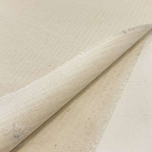 Dekorativna tkanina DOBBY Colored stripe naturel