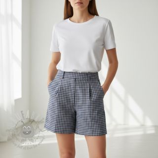 Pamuk YARN DYED Check Anabel teal