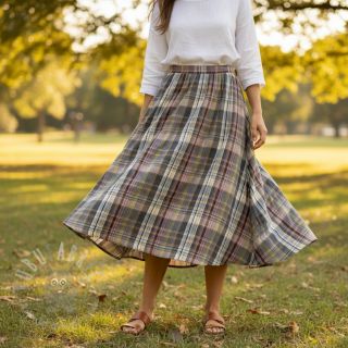 Pamuk YARN DYED Check Nina multi