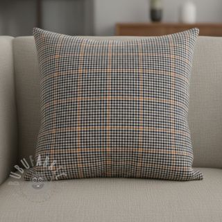 Pamuk YARN DYED BRUSHED Check Mike ecru