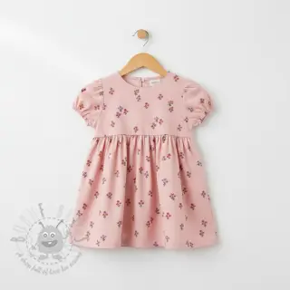 Pamuk FLANNEL Flowers light pink