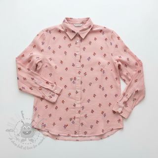 Pamuk FLANNEL Flowers light pink