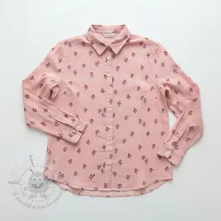 Pamuk FLANNEL Flowers light pink