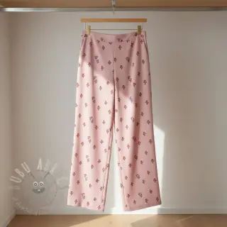 Pamuk FLANNEL Flowers light pink