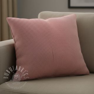 Dekorativna tkanina DOBBY Colored stripe cherry