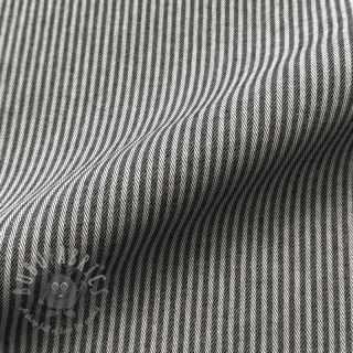 Dekorativna tkanina DOBBY Colored stripe black