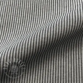 Dekorativna tkanina DOBBY Colored stripe black