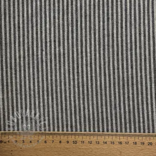 Dekorativna tkanina DOBBY Colored stripe black