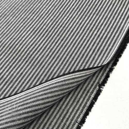 Dekorativna tkanina DOBBY Colored stripe black