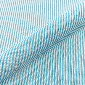 Dekorativna tkanina DOBBY Colored stripe turquoise
