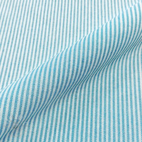 Dekorativna tkanina DOBBY Colored stripe turquoise