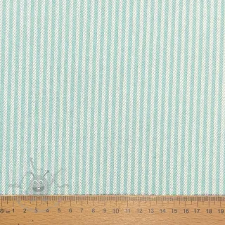 Dekorativna tkanina DOBBY Colored stripe mint