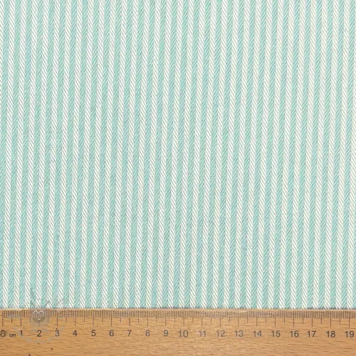 Dekorativna tkanina DOBBY Colored stripe mint