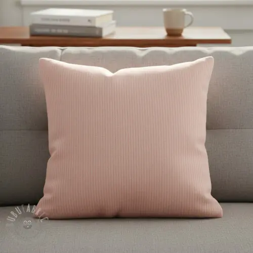 Dekorativna tkanina DOBBY Colored stripe light pink