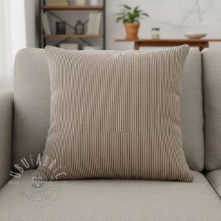 Dekorativna tkanina DOBBY Colored stripe coffee