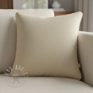 Dekorativna tkanina DOBBY Colored stripe sand