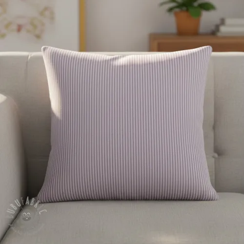 Dekorativna tkanina DOBBY Colored stripe lavender