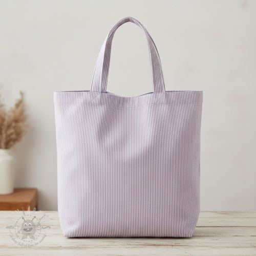 Dekorativna tkanina DOBBY Colored stripe lavender