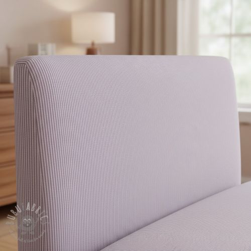 Dekorativna tkanina DOBBY Colored stripe lavender