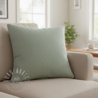 Dekorativna tkanina DOBBY Colored stripe bottle green