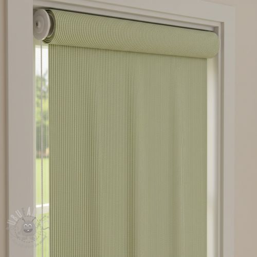 Dekorativna tkanina DOBBY Colored stripe light green