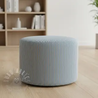 Dekorativna tkanina DOBBY Colored stripe blue