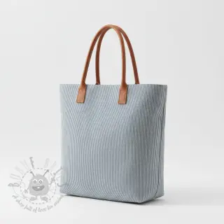 Dekorativna tkanina DOBBY Colored stripe blue