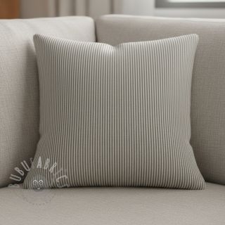 Dekorativna tkanina DOBBY Colored stripe graphite