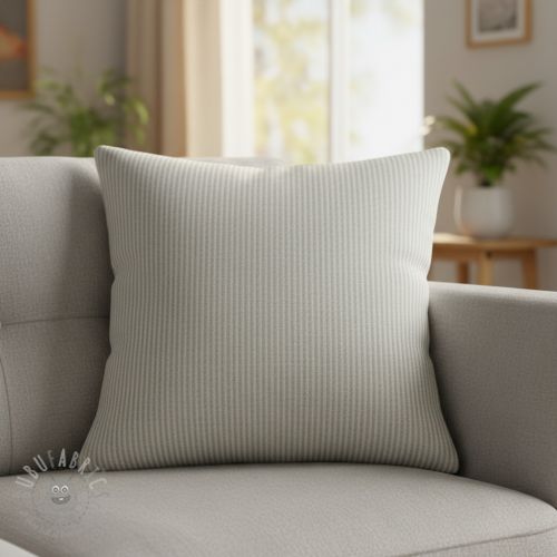 Dekorativna tkanina DOBBY Colored stripe light grey