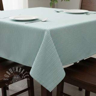 Dekorativna tkanina DOBBY Colored stripe mint