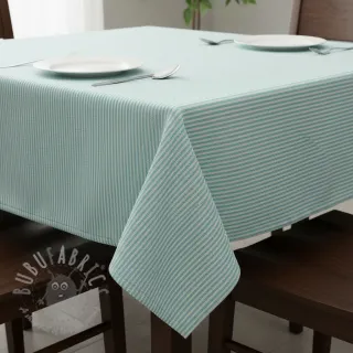 Dekorativna tkanina DOBBY Colored stripe mint