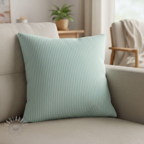 Dekorativna tkanina DOBBY Colored stripe mint