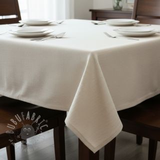 Dekorativna tkanina DOBBY Colored stripe naturel