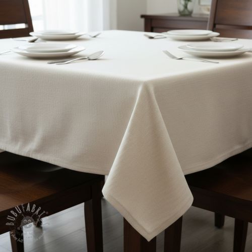 Dekorativna tkanina DOBBY Colored stripe naturel