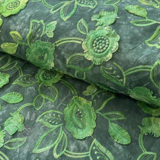 Pamuk TIE DYE EMBROIDERY Flora design A