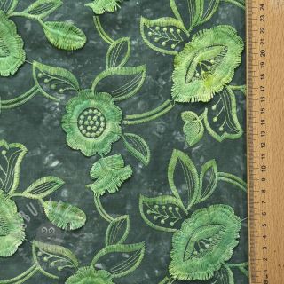 Pamuk TIE DYE EMBROIDERY Flora design A