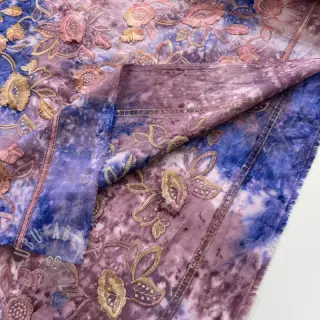 Pamuk TIE DYE EMBROIDERY Flora design C
