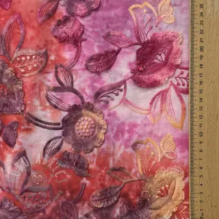 Pamuk TIE DYE EMBROIDERY Flora design D