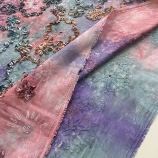 Pamuk TIE DYE EMBROIDERY Eva tape design C