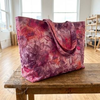 Pamuk TIE DYE EMBROIDERY Flora design D