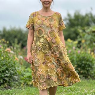 Pamuk TIE DYE EMBROIDERY Eva tape design E