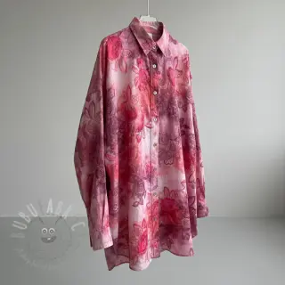 Pamuk TIE DYE EMBROIDERY Flora design D