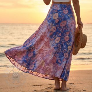 Pamuk TIE DYE EMBROIDERY Flora design C