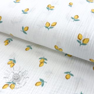 Tetra Tkanina/Muslin Fruits lemon ORGANIC