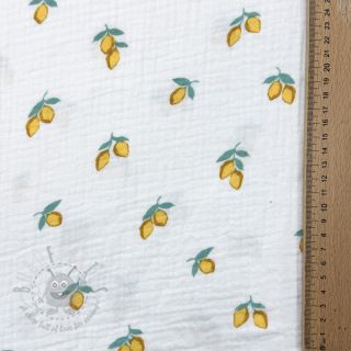 Tetra Tkanina/Muslin Fruits lemon ORGANIC