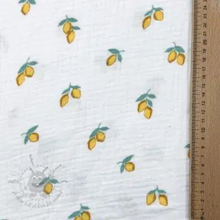 Tetra Tkanina/Muslin Fruits lemon ORGANIC