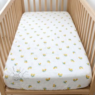 Tetra Tkanina/Muslin Fruits lemon ORGANIC